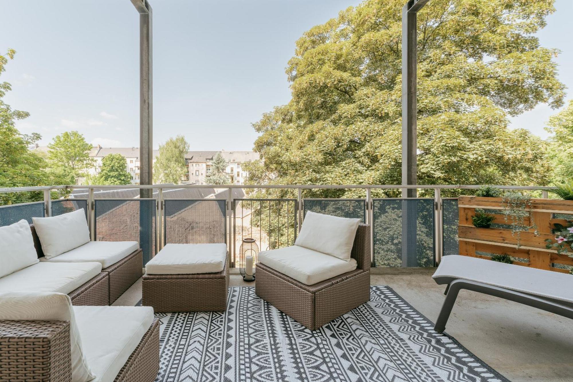 Appartement Premium Quartier Clara , Karl Und Fritz Auf Dem Kassberg Mit Eigenem Stellplatz à Chemnitz Extérieur photo