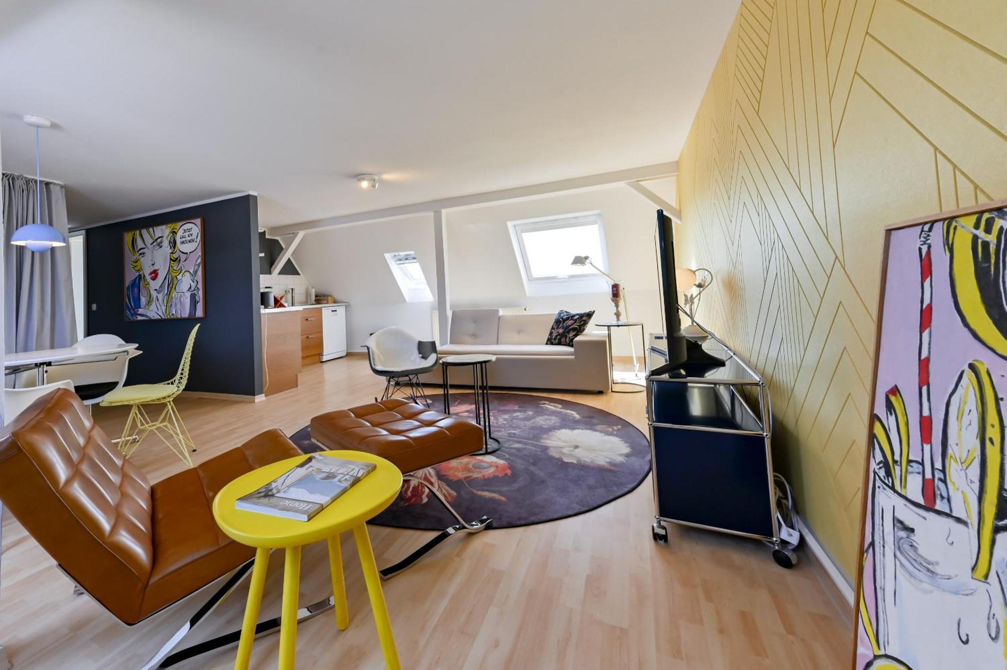 Appartement Premium Quartier Clara , Karl Und Fritz Auf Dem Kassberg Mit Eigenem Stellplatz à Chemnitz Chambre photo